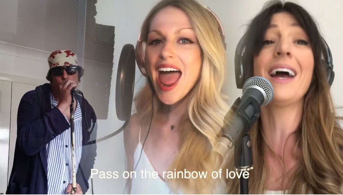 The Rainbow Collective has released the charity single Pass On The Rainbow, in aid of