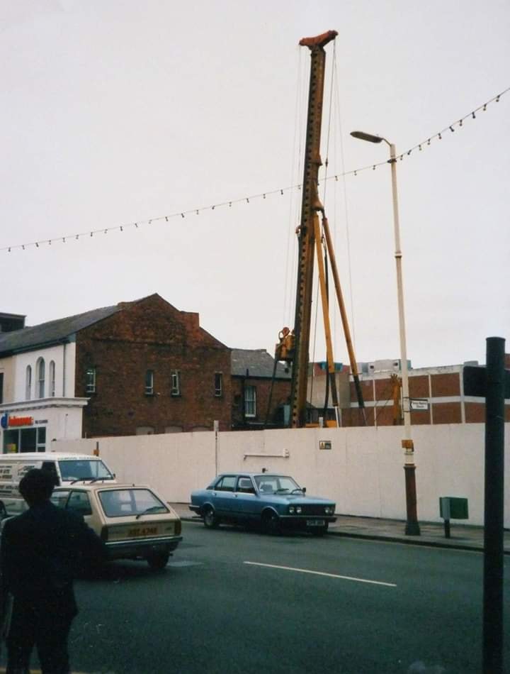 Marble Place in Southport under construction. Photo by Stuart Allister
