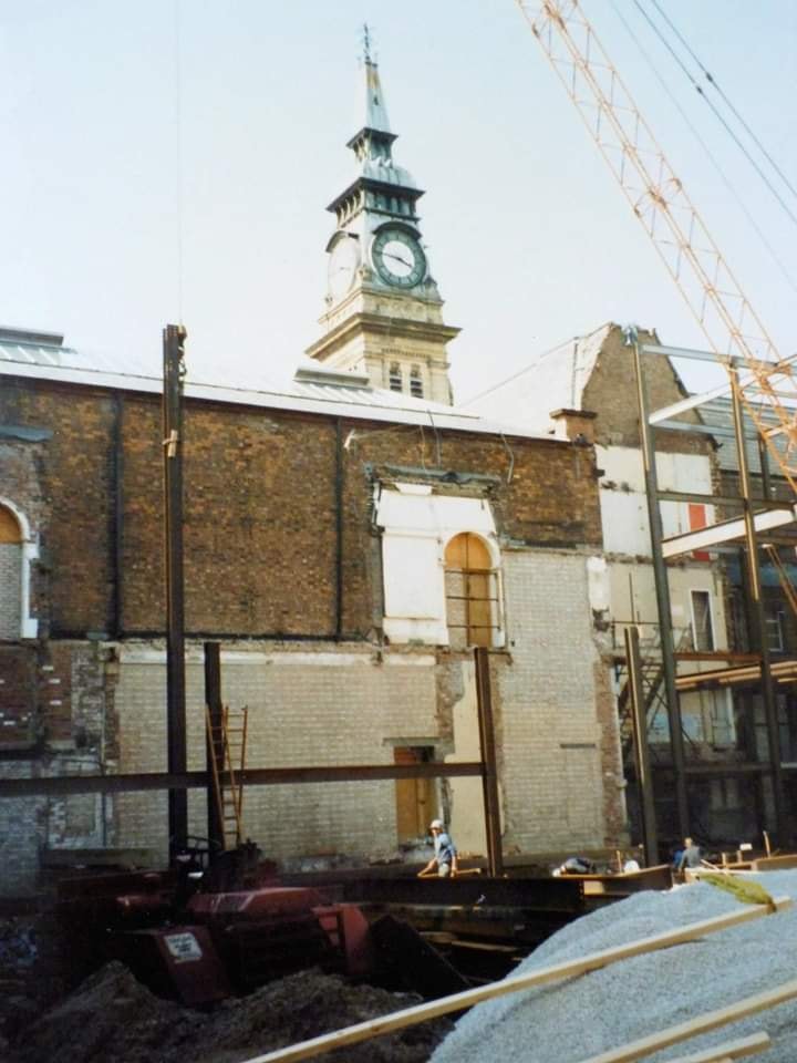 Marble Place in Southport under construction. Photo by Stuart Allister