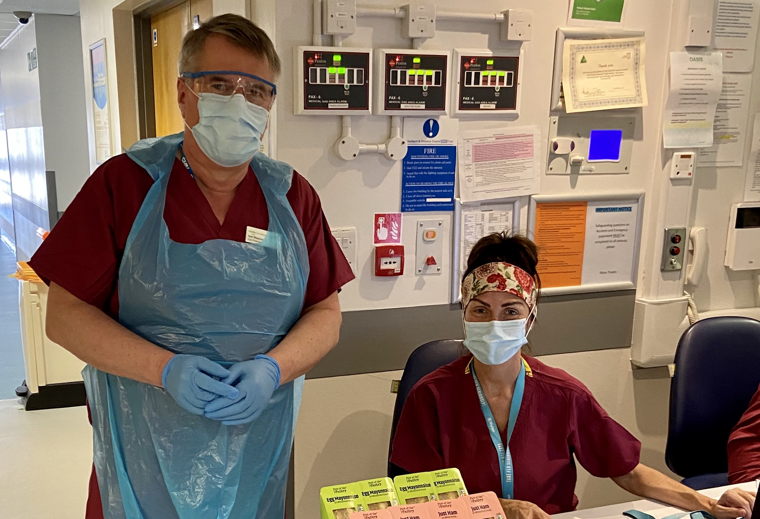 Chair of Southport and Ormskirk Hospital NHS Trust, Neil Masom, has been helping out in various roles to get a better understanding of life on the front line during the Covid-19 outbreak.