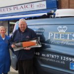 Kevin and Nicola Peet owners of Peets Plaice fish shop in Churchtown in Southport. Peets Plaice sells fresh fish and seafood. Photo by Andrew Brown Media