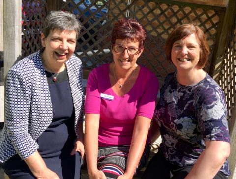 Queenscourt volunteers enjoy vital help thanks to £10,000 Medicash donation