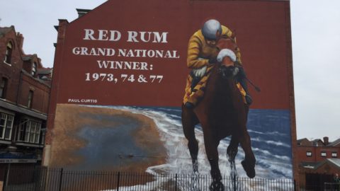 Huge Red Rum mural should become a World Heritage Site says Kelly Cates