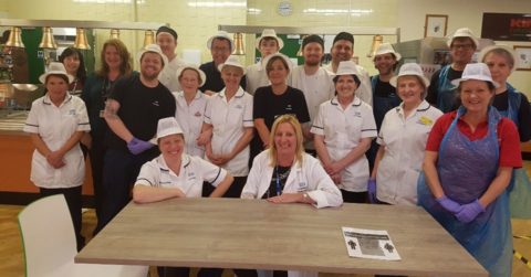 Hospital catering staff praised for efforts during Covid-19 outbreak
