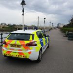 Police have thanked people in Southport and Formby for staying home over Easter and respecting government advice over the spread of coronavirus. Police on patrol in King's Gardens in Southport.