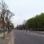 Police have thanked people in Southport and Formby for staying home over Easter and respecting government advice over the spread of coronavirus. Lord Street looking deserted.