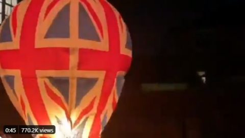 Don’t use Union Jack sky lanterns to back NHS warns fire service
