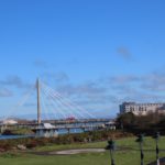 A scenic view of Southport, including Kings Gardens, the Marine Lake, Bliss Hotel and the Marine Way Bridge. Photo by Andrew Brown Media