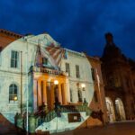 The Clapping Hands artwork by Ian Berry was projected onto the front of Southport Town Hall and Bootle Town Hall on Clap For Carers night on Thursday May 22, 2020. Photo by Angus Matheson of Wainwright & Matheson Photography