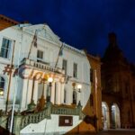 The Clapping Hands artwork by Ian Berry was projected onto the front of Southport Town Hall and Bootle Town Hall on Clap For Carers night on Thursday May 22, 2020. Photo by Angus Matheson of Wainwright & Matheson Photography