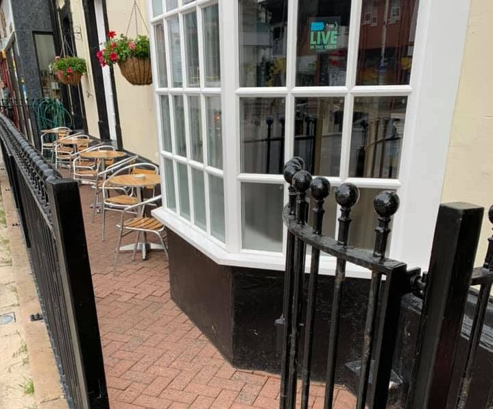 The new Bistro area at The Monument pub on Hoghton Street in Southport