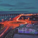 A stunning aerial view of the new Southport Lifeboat Station under construction.