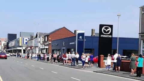 Shoppers return in numbers as shops reopen in Southport