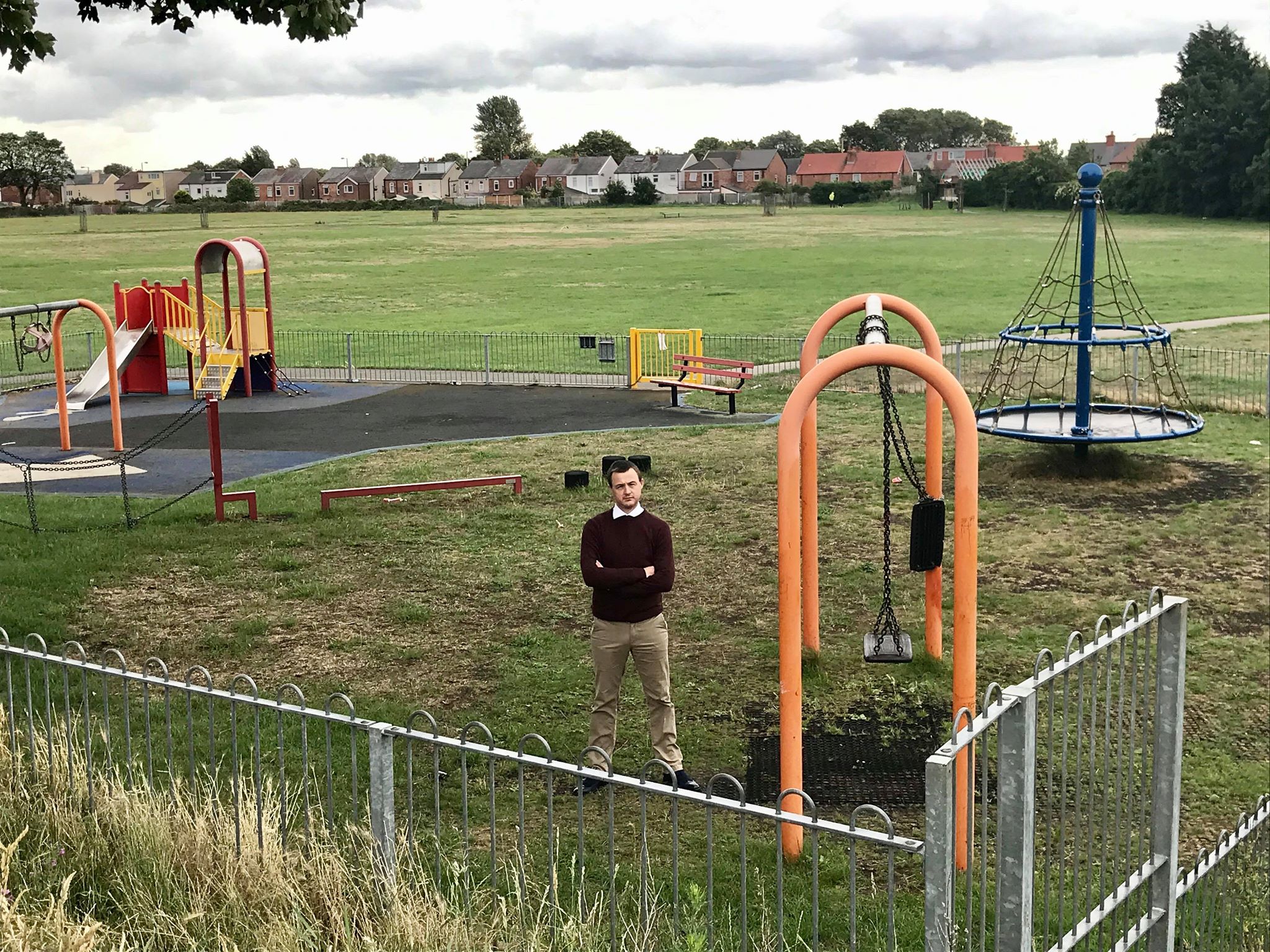 Lee Durkin at Bedford Park in Birkdale in Southport