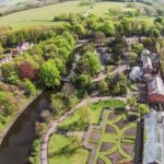 Aerial view of the Botanic Gardens in Churchtown in Southport. Photo by David Dunn of The View From Above