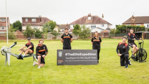 Southport Rugby Club’s South Pole Expedition raises £8000 in three days in honour of Graham Ellis