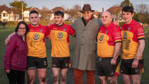 Graham Ellis inspires Southport Rugby Club to travel twice round the world and raise £26,000 for the NHS
