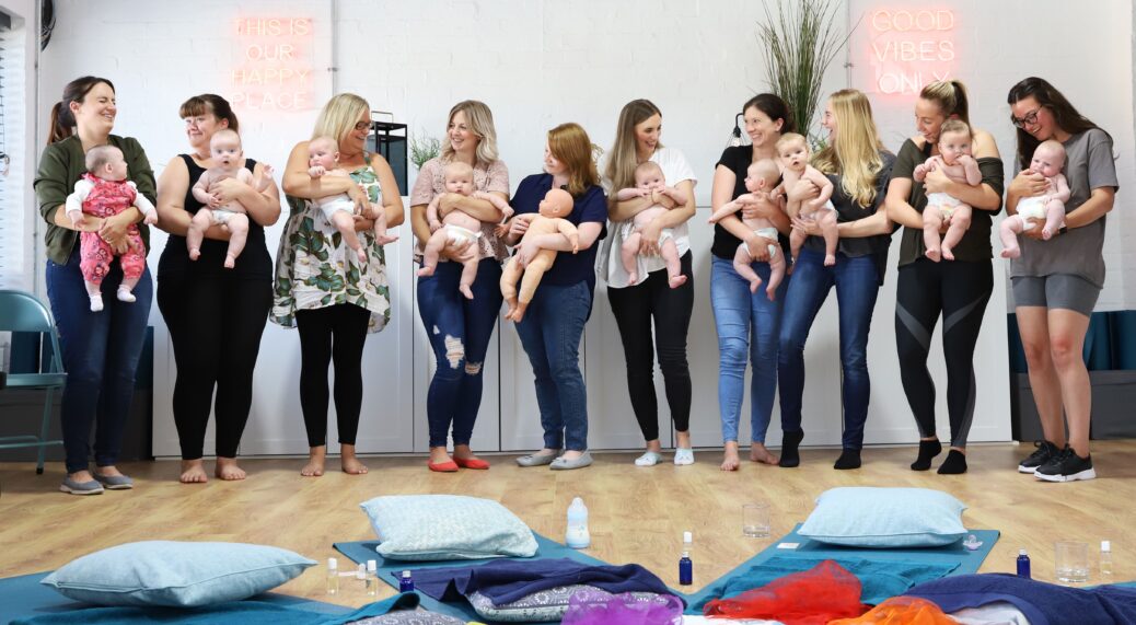 A baby class at the Hart Space in Southport