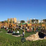 The playground at Kings Gardens in Southport. Photo by Adam, Yaffe