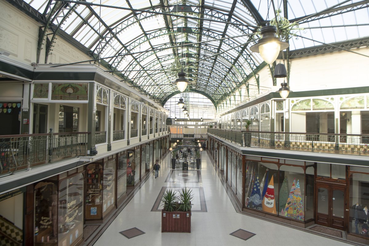 Wayfarers Arcade in Southport. Photo by Alan Walker