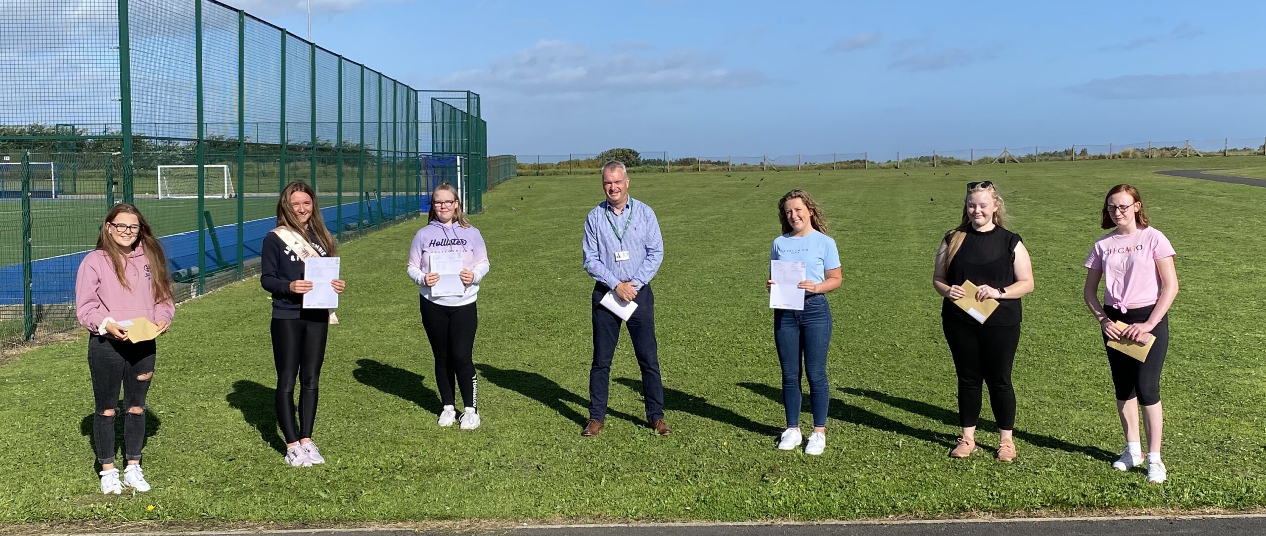 Greenbank High School pupils celebrate their GCSE results