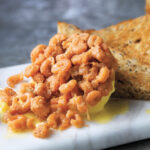 Potted shrimps at Peets Plaice in Churchtown in Southport