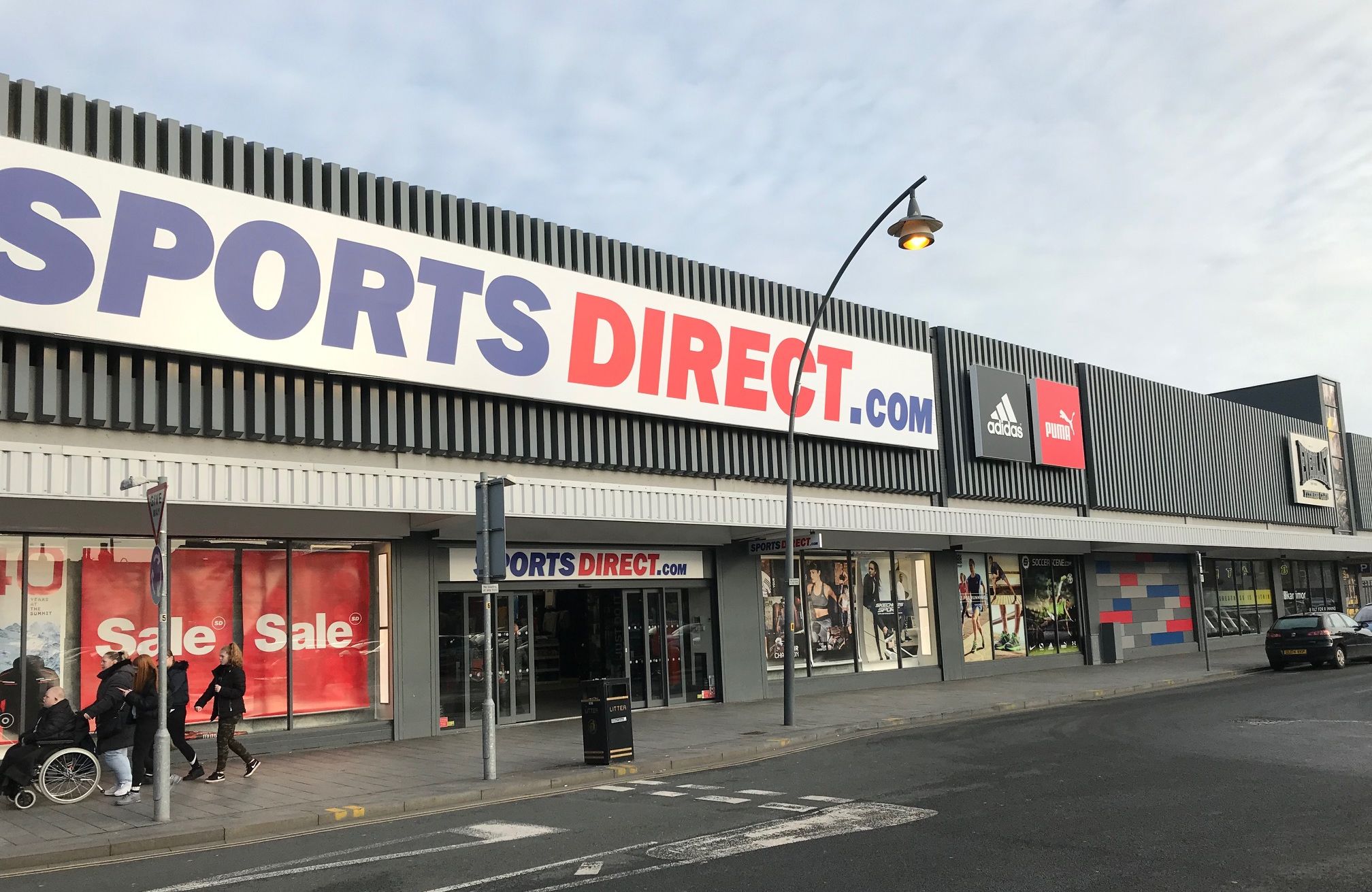 The Flannels, Sports Direct, USC and Everlast development on Tulketh Street in Southport. Photo by Andrew Brown Media