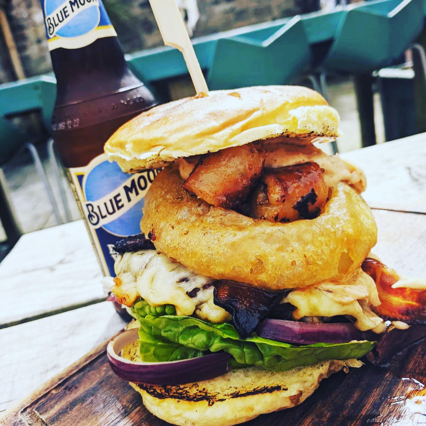 Food at the new Street Food Shack at the Cheshire Lines pub on King Street in Southport