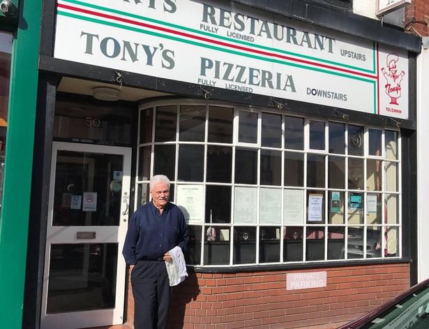 Antonio “Tony” Sebastianelli at Ton'y Restaurant and Pizzeria on King Street in Southport 