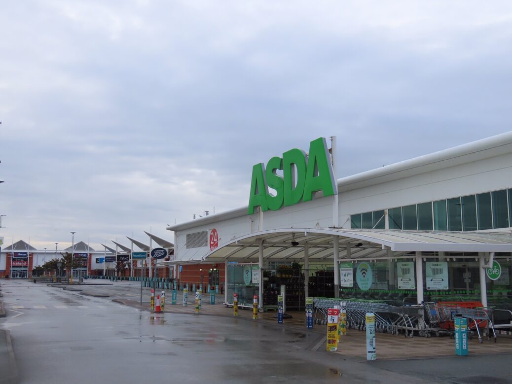 Asda supermarket in Southport. Photo by Andrew Brown Media