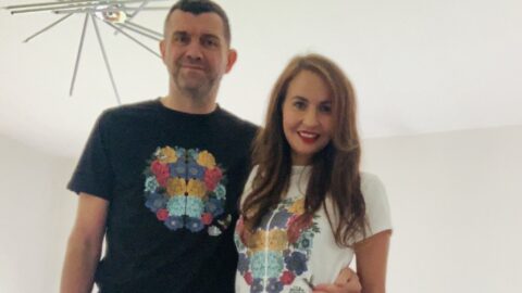 Liverpool FC star Dominic Matteo backs Brain Tumour Charity t-shirt campaign celebrating Great Minds