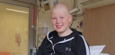 Lewis Wright, from Southport, is undergoing chemotherapy afer being diagnosed with leukaemia