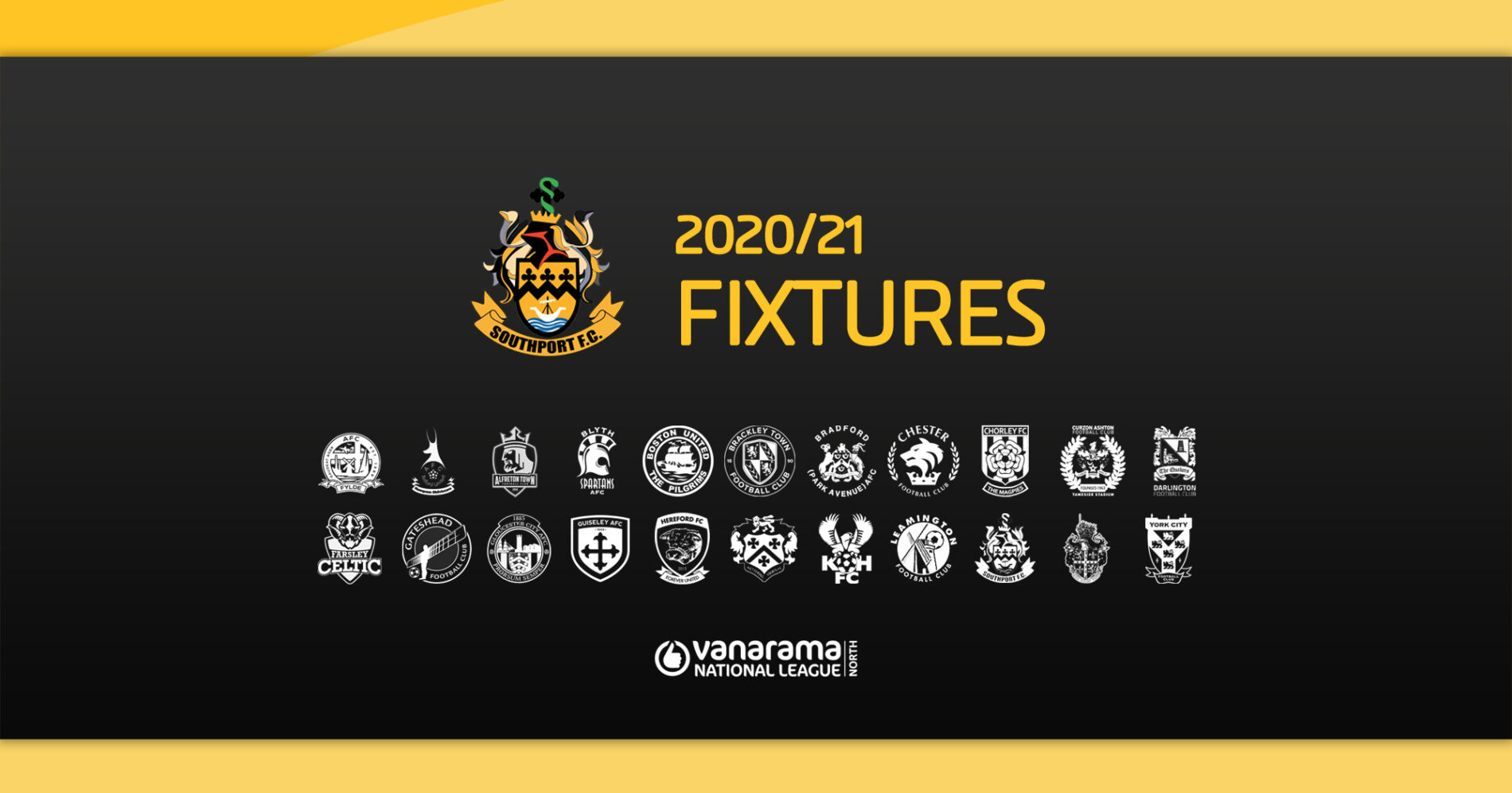 Southport FC fixtures