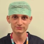 Nursing student Connor Threlfall, aged 23, volunteered to help patients during the coronavirus pandemic