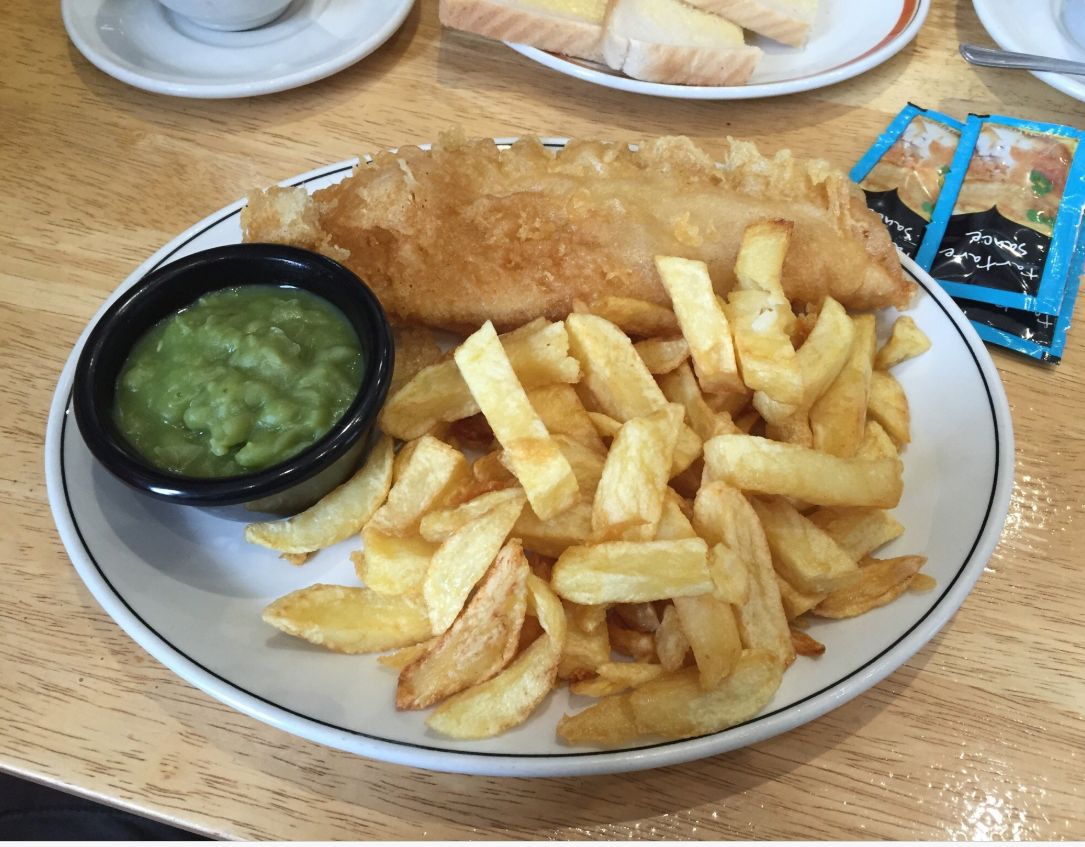 Fish and chips at the Sandgrounder Chippy on Nevill Street in Southport