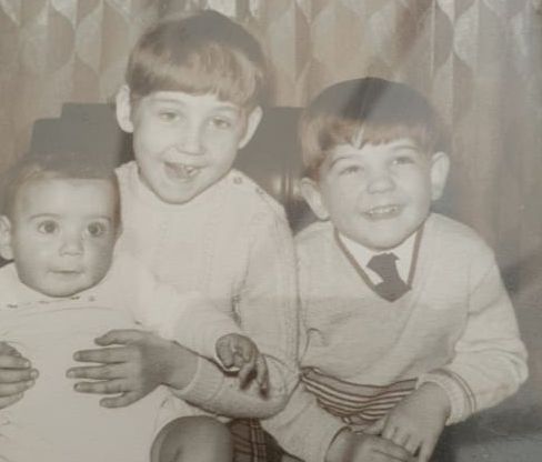 Ken and Brenda Porter's three children when they were young