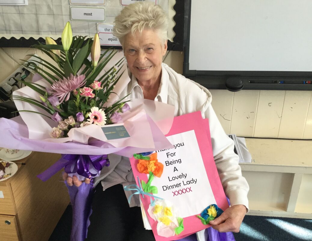 Cherry Bennett has retired from St Teresa’s Catholic Infant and Nursery School in Birkdale, Southport, at the age of 80