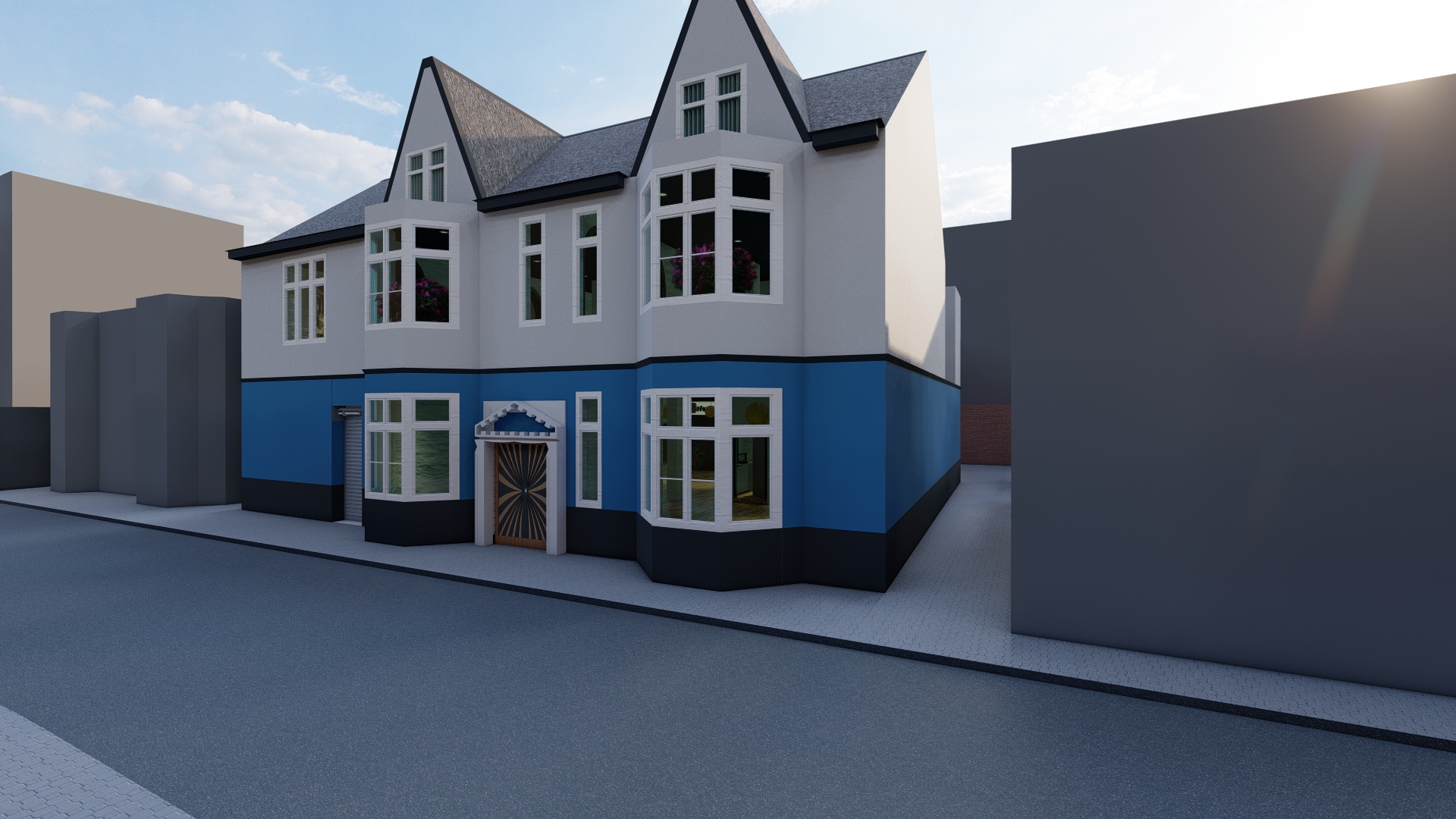 An artist's impression of the transformed The Fox & Goose on Cable Street in Southport