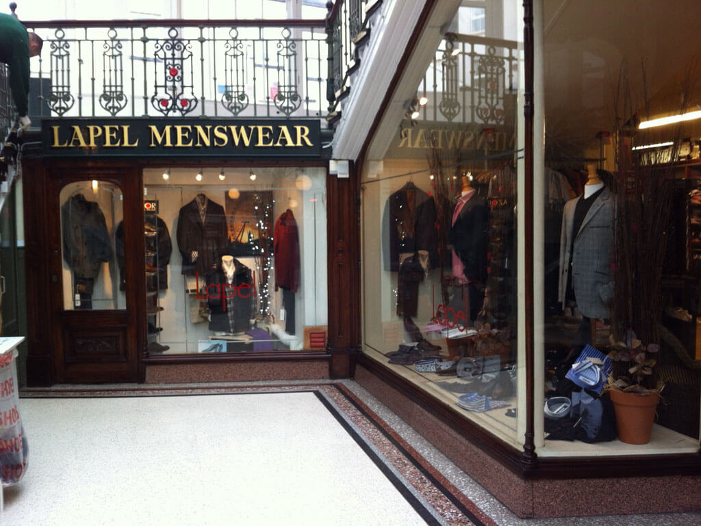 Lapel Menswear on Lord Street in Southport