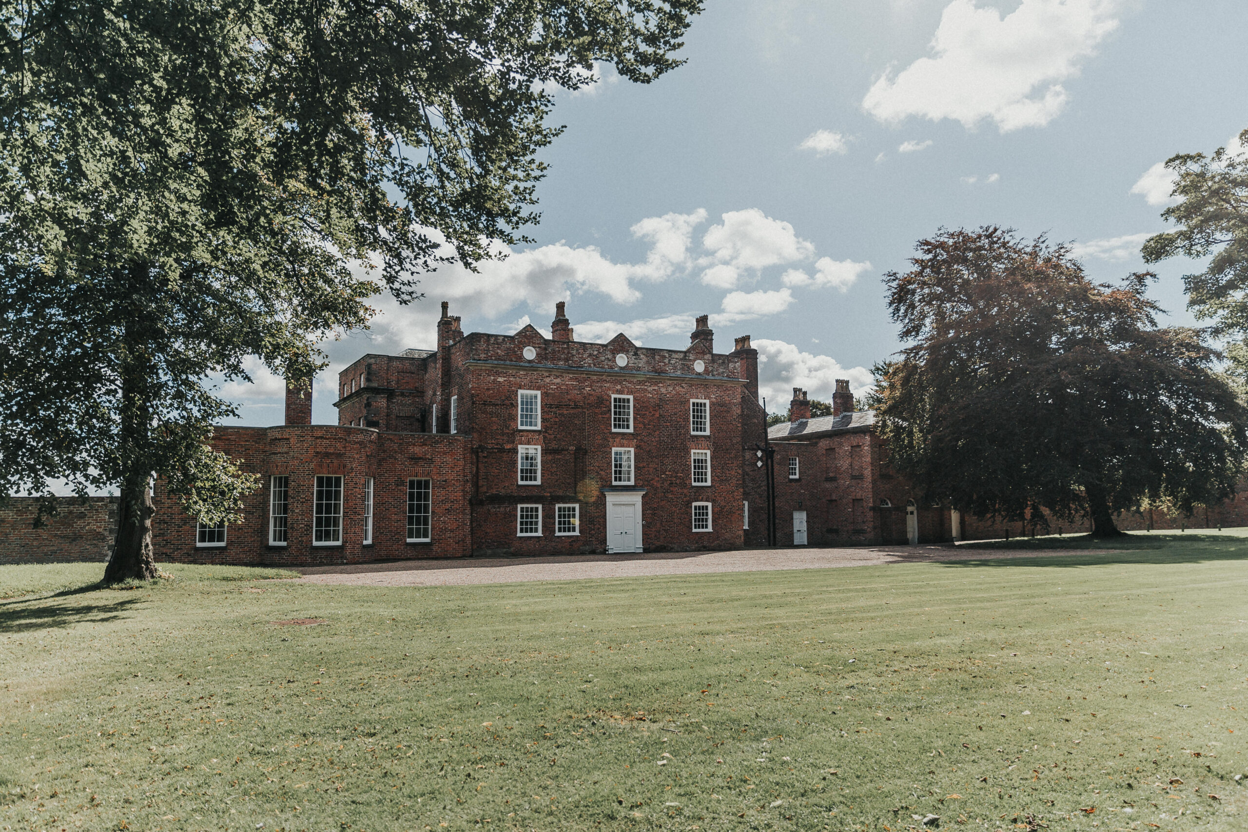 Meols Hall in Churchtown in Southport