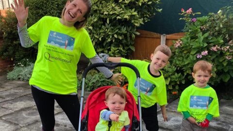 Queenscourt supporters rise To The Moon And Back to raise £12,000 for hospice