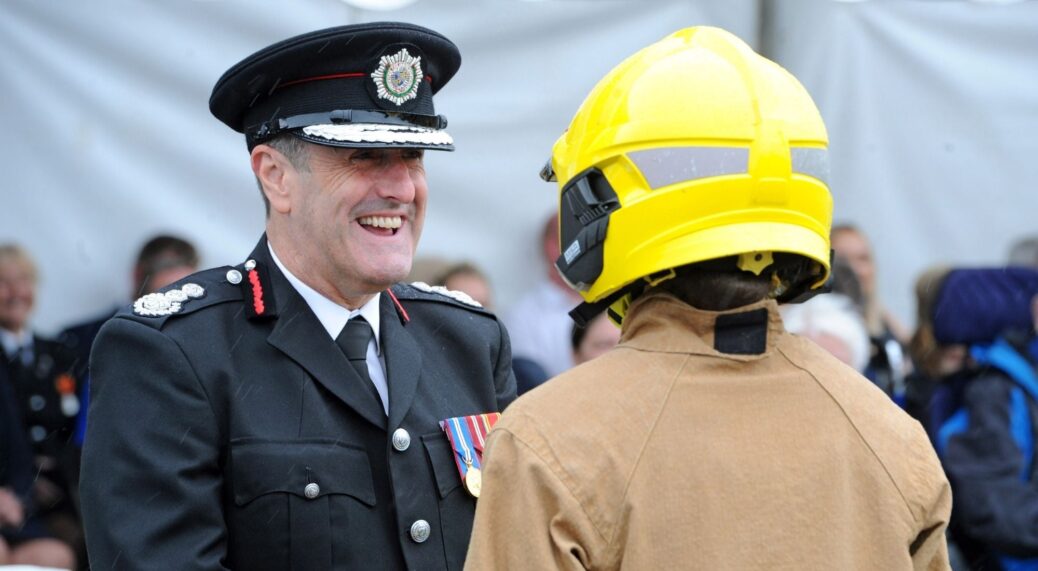 Merseyside Fire & Rescue Service Chief Fire Officer (CFO) Phil Garrigan