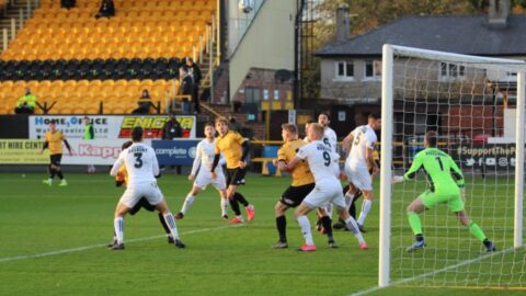Southport FC lose 1-0 to Boston United in first defeat of the season
