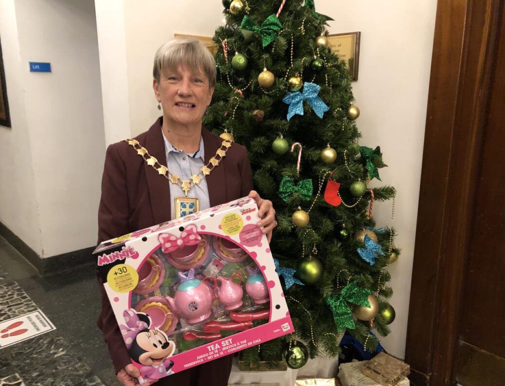 Sefton's Mayor, Cllr June Burns, is urging as many people as possible to help spread a little festive joy with this years Christmas Toy Appeal