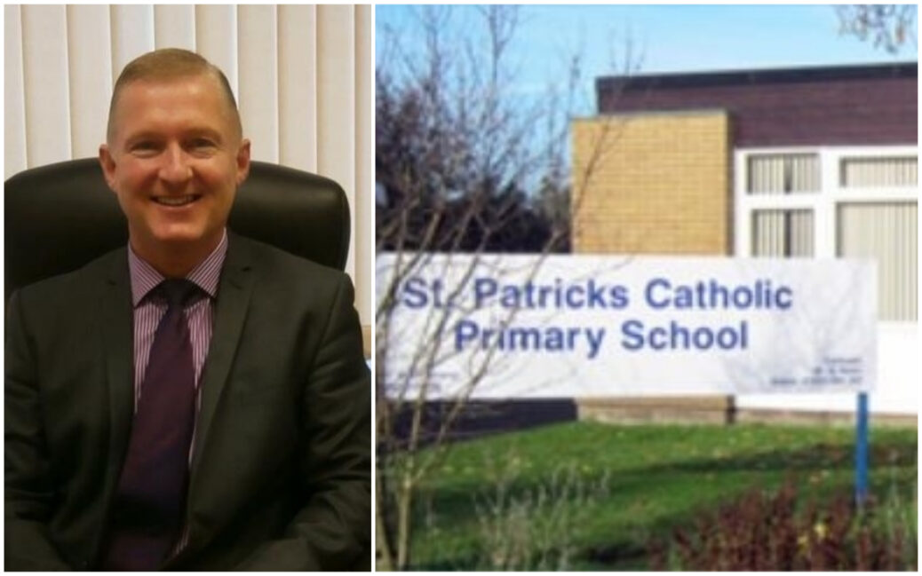 Mr Bevin, Headteacher at St Patrick's Catholic Primary School in Southport