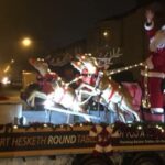 The Southport Hesketh Round Table Father Christmas sleigh