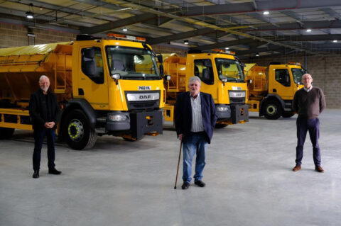 Sefton Council unveils new Winter Hub that can store 3500 tonnes of salt for road gritting