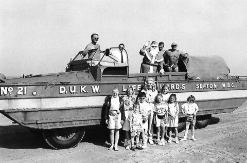 Southport Nostalgia: When Father Christmas swapped his sleigh for a Southport DUKW