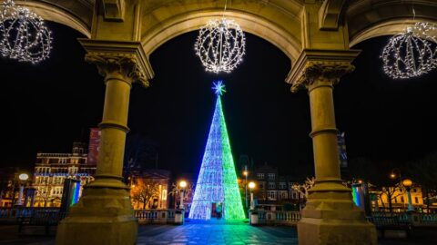 Police issue CCTV warning after Southport Christmas tree vandalised