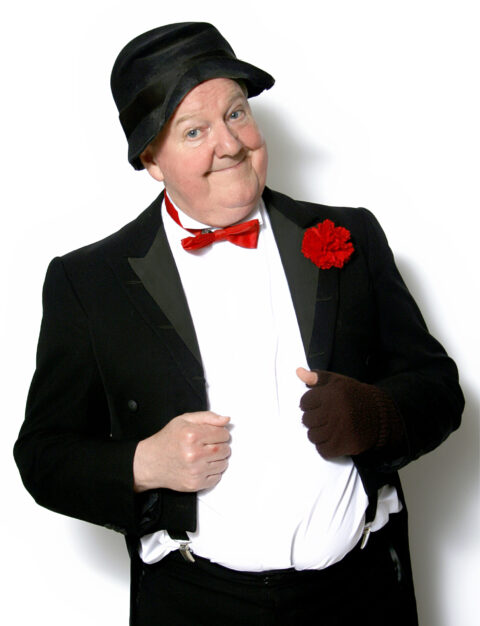 Jimmy Cricket headlines Galloways Christmas party for blind and partially sighted people and volunteers